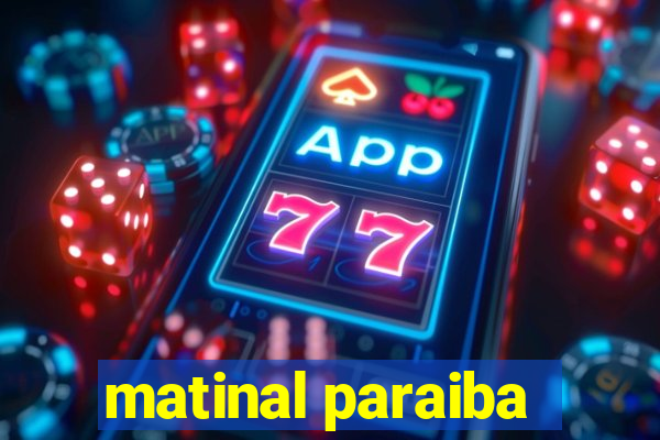 matinal paraiba